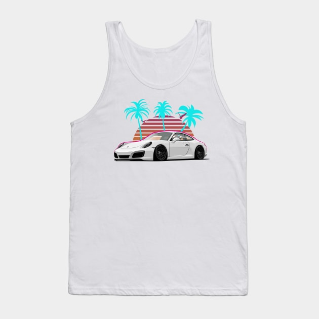 911, palms and sun Tank Top by icemanmsc